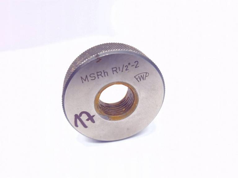 Sprawdzian pierścieniowy do gwintu MSRh R 1/2-2