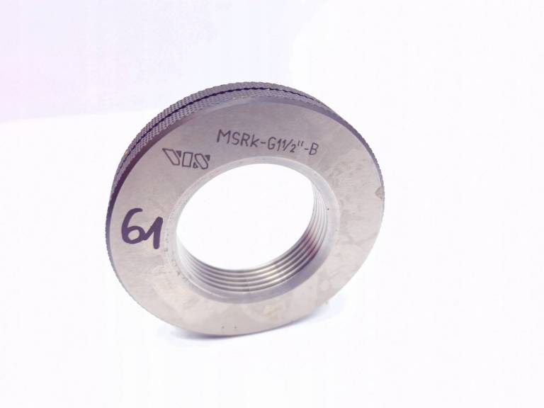 Sprawdzian pierścieniowy gwintu MSRk G1 1/2-B VIS