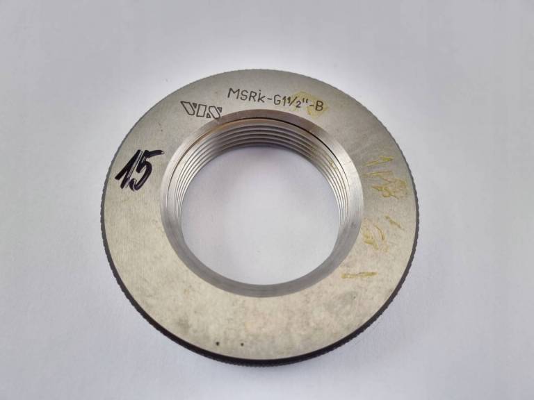 Sprawdzian pierścieniowy gwintu MSRk G 1 1/2-B VIS