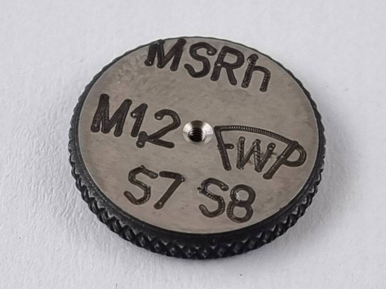 Sprawdzian pierścieniowy do gwintu MSRh M1,2 S7 S9