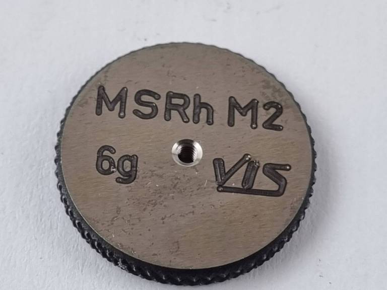 Sprawdzian pierścieniowy do gwintu MSRh M2 6g