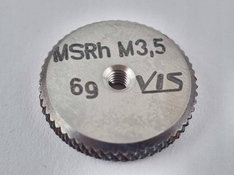 Sprawdzian pierścieniowy do gwintu MSRh M3,5 6g