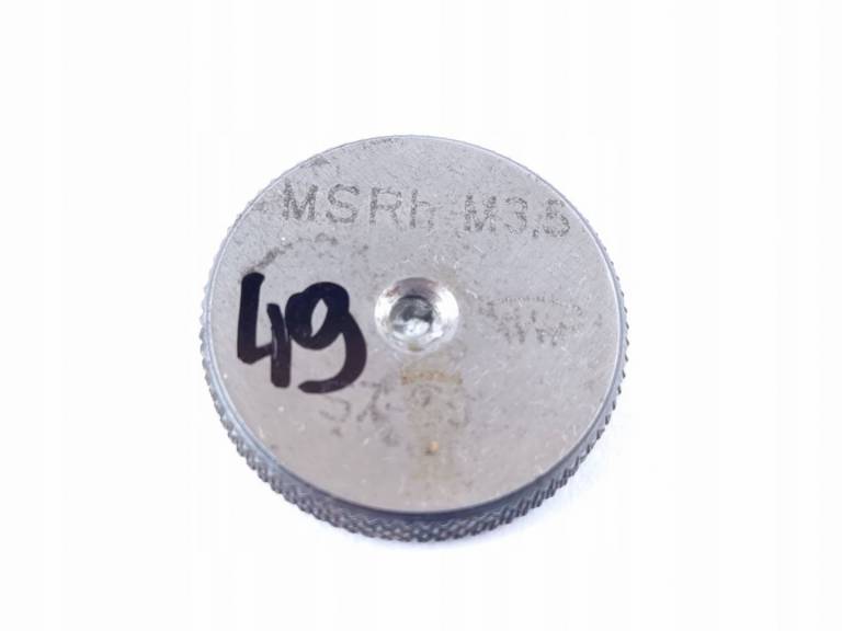 Sprawdzian pierścieniowy do gwintu MSRh M3,5 S7 S9
