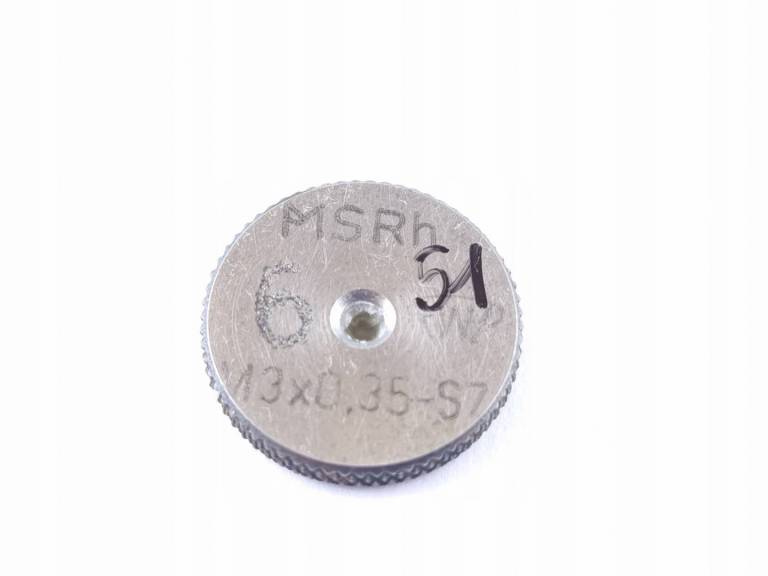 Sprawdzian pierścieniowy do gwintu MSRh M3x0,35