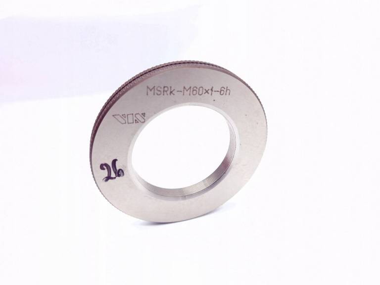 Sprawdzian pierścieniowy gwintu MSRk M60x1 6G