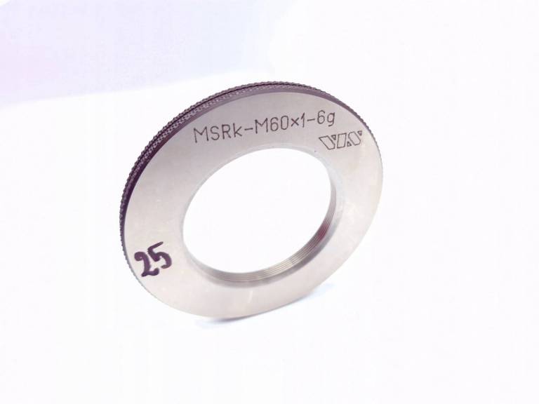 Sprawdzian pierścieniowy gwintu MSRk M60x1 6G
