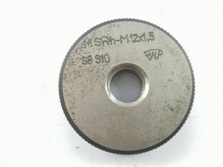 Sprawdzian pierścieniowy do gwintu M12x1,5 F/VAT